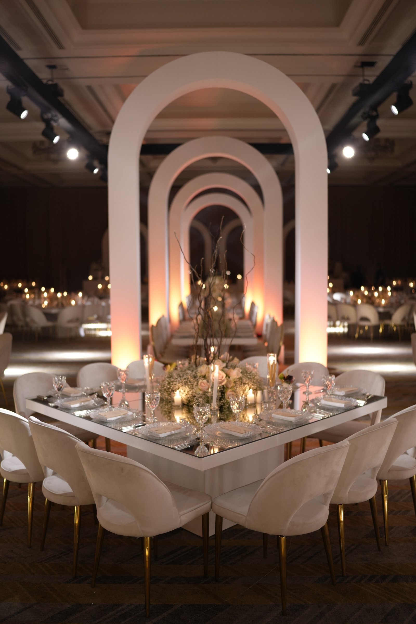 Garden tablescape